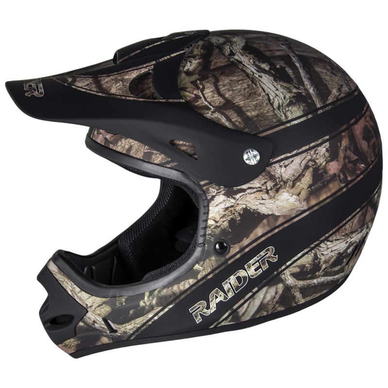 Raider Ambush MX Camo Helmet for Adults