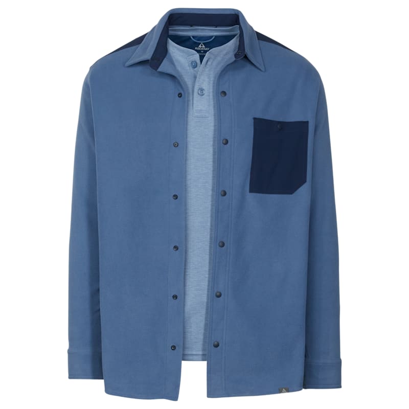 Ascend Yukon Snap-Button Fleece Shacket