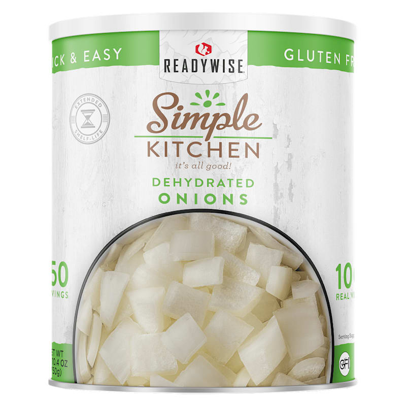 ReadyWise Simple Kitchen #10-Can Dehydrated Chopped Onions 3-Pack