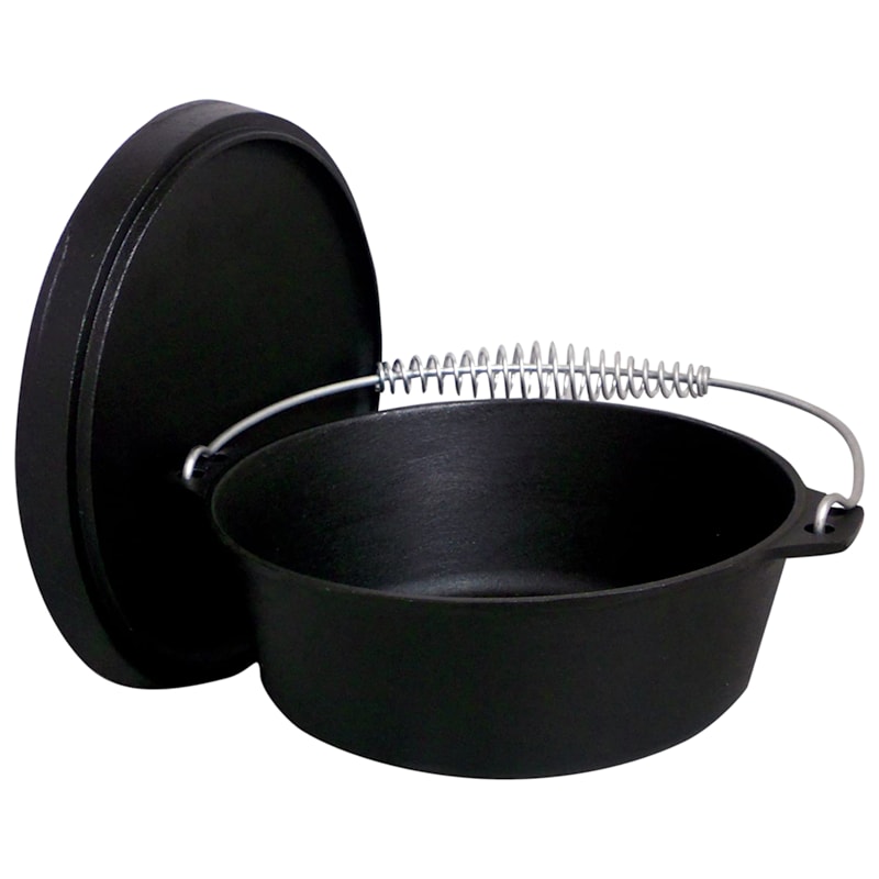 King Kooker Cast Iron Dutch Oven with Lid