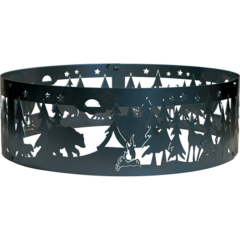 P&D Metal Works Northwoods Campground Campfire Ring
