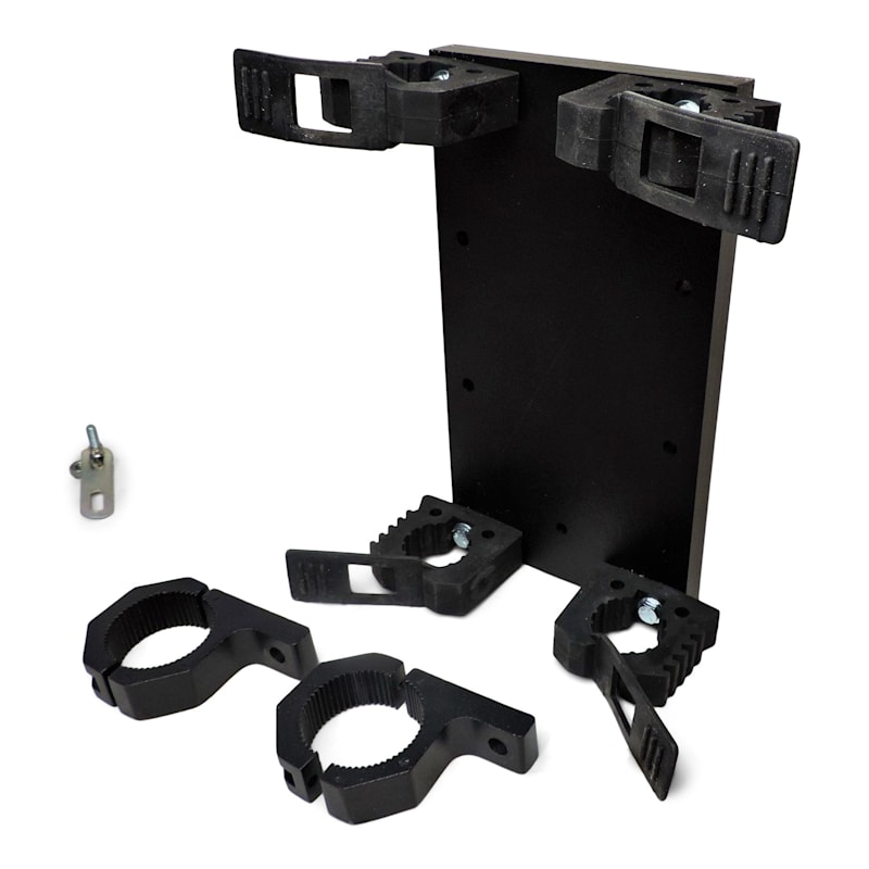 Hornet Outdoors UTV Dual Tool Roll Bar/Bumper Tool Mount for Round Roll Bars