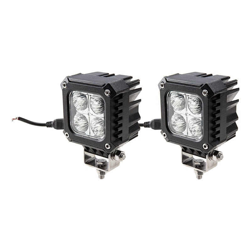 Bass Pro Shops TrailGear 3'' Square LED Lights 2-Pack