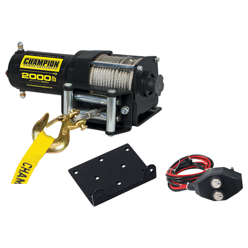 Champion Power Equipment 2,000-lb. Winch Kit