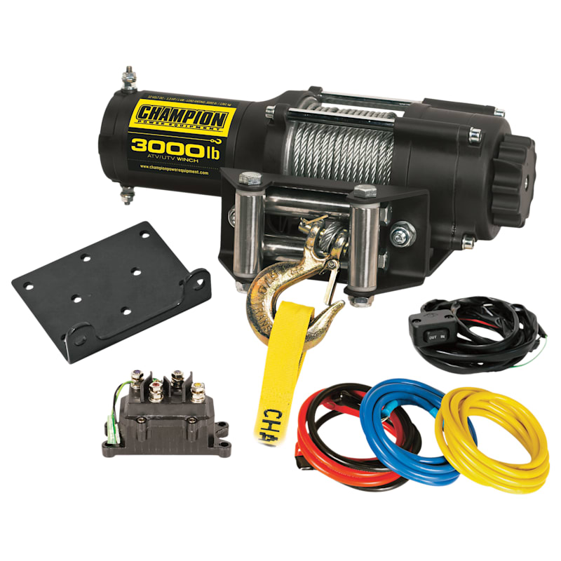 Champion Power Equipment 3,000-lb. Winch Kit
