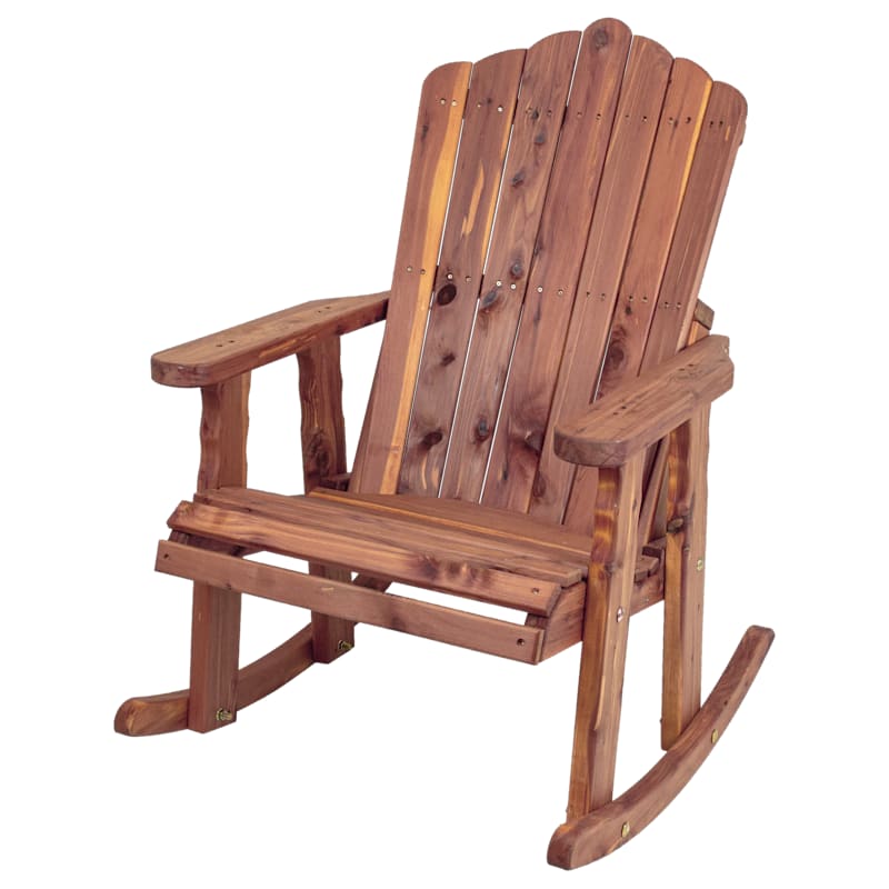 American Furniture Classics Cedar Adirondack Rocking Chair
