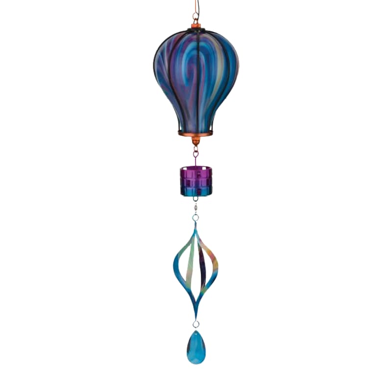 Regal Art and Gift Swirl Balloon Spinner Solar Lantern