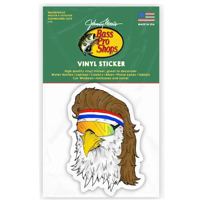 Bass Pro Shops Eagle Vinyl Sticker