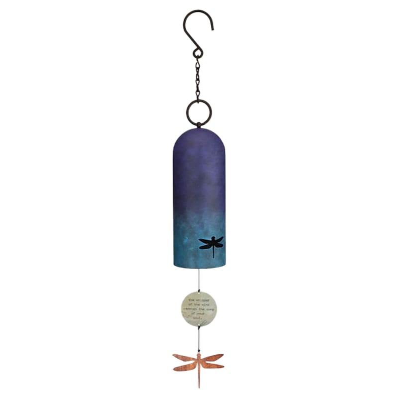 Regal Art and Gift Dragonfly Sentiment Wind Bell