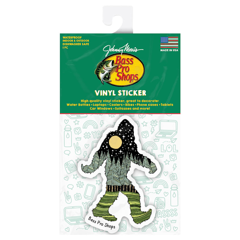Bass Pro Shops Bigfoot Sticker