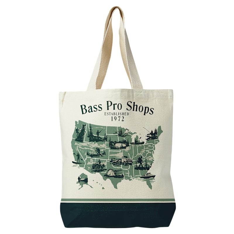 Bass Pro Shops Canvas Tote Bag