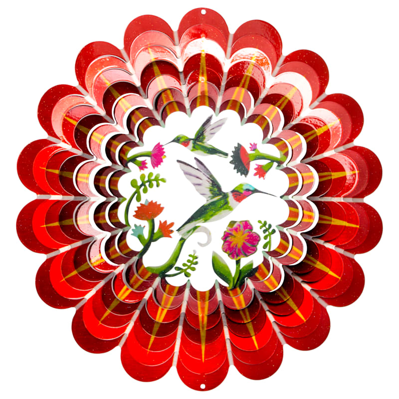 Spinfinity Designs 3D Hummingbird Wind Spinner