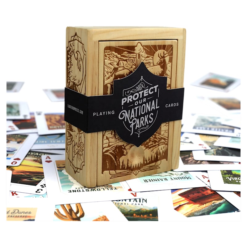 Lantern Press Protect Our National Parks Playing Cards