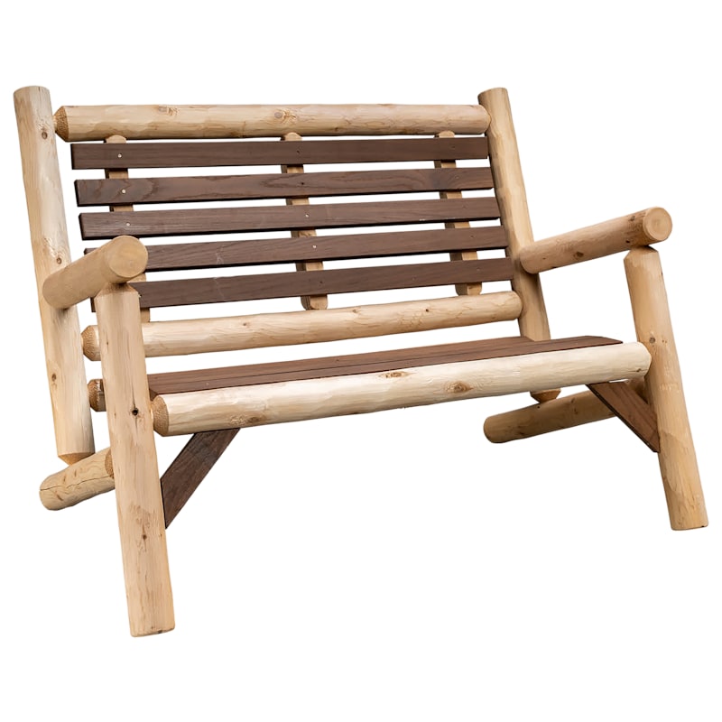 Lakeland Mills ThermaFusion Cedar Log 4' Loveseat
