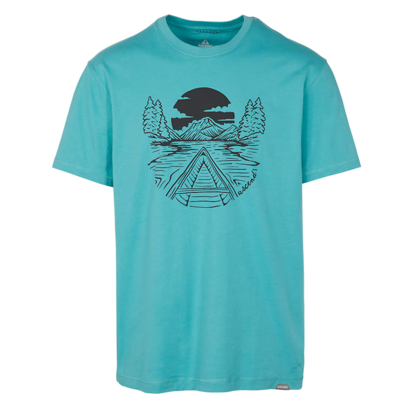 Ascend Canoeing Graphic Short-Sleeve T-Shirt