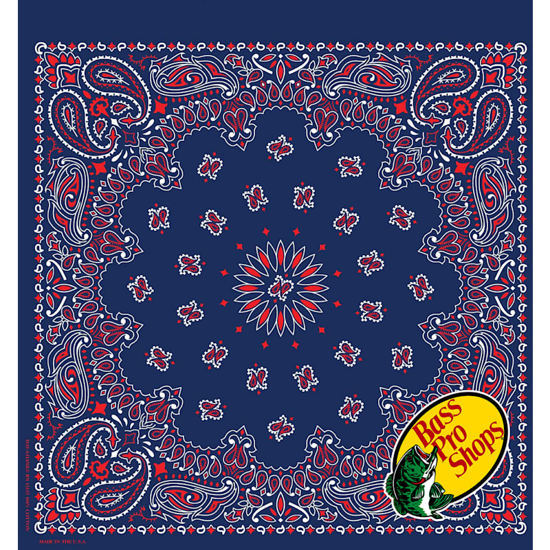 Bass Pro Shops Sports Paisley Bandana