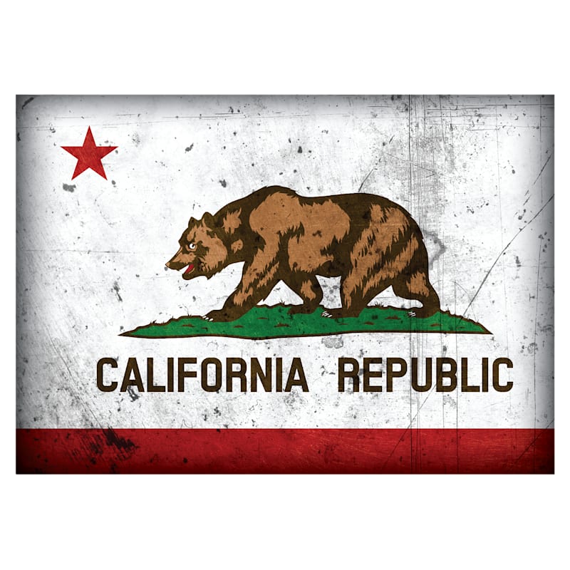 California Flag Souvenir Magnet