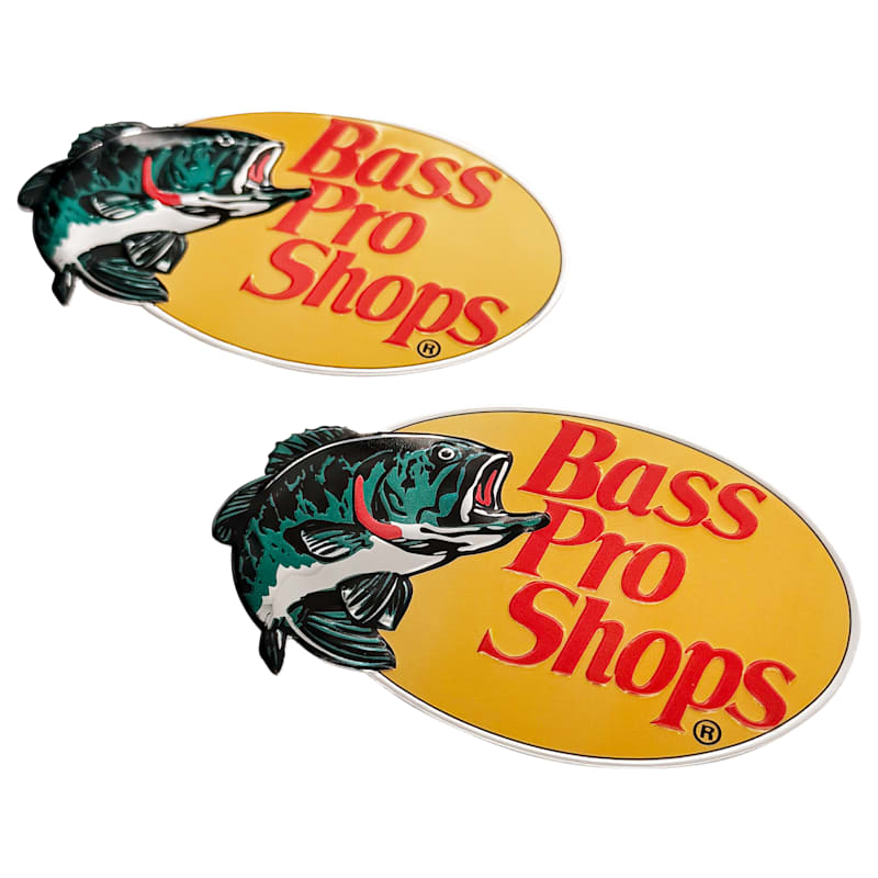 Bass Pro Shops Logo Metal Sticker