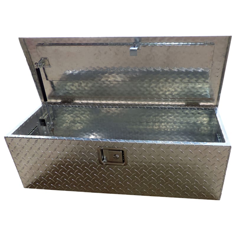 Hornet Outdoors Universal Diamond-Plate Aluminum UTV Tool Box