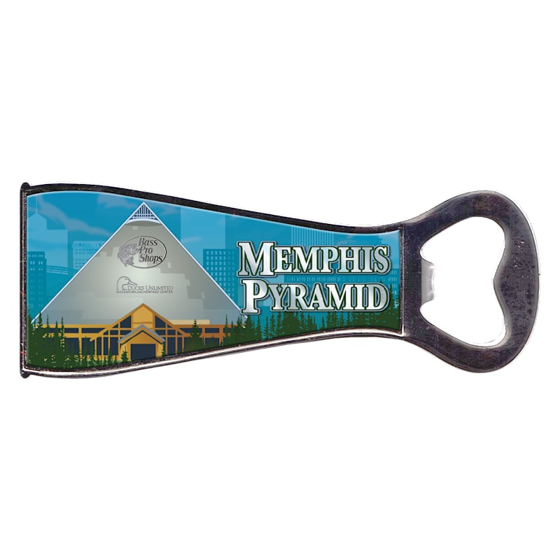 Bass Pro Shops Memphis Pyramid Bottle Opener