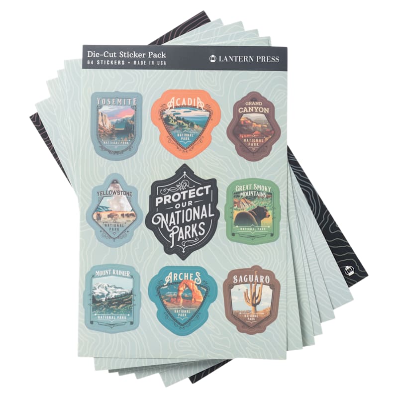 Lantern Press Protect Our National Parks Sticker Set