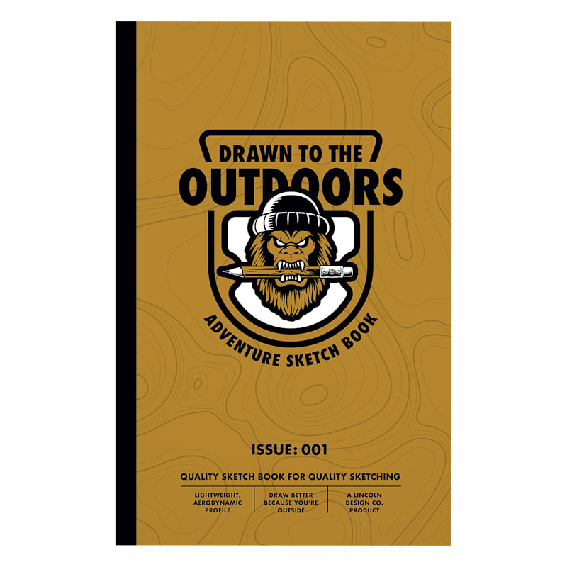 Denik Drawn to the Outdoors Sketch Book