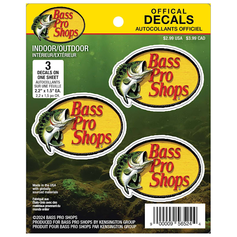 Bass Pro Shops Flexible Vinyl Decal