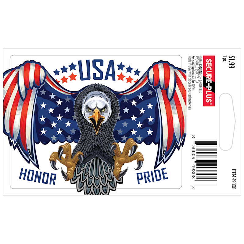 Secure-Plus USA Eagle Sticker