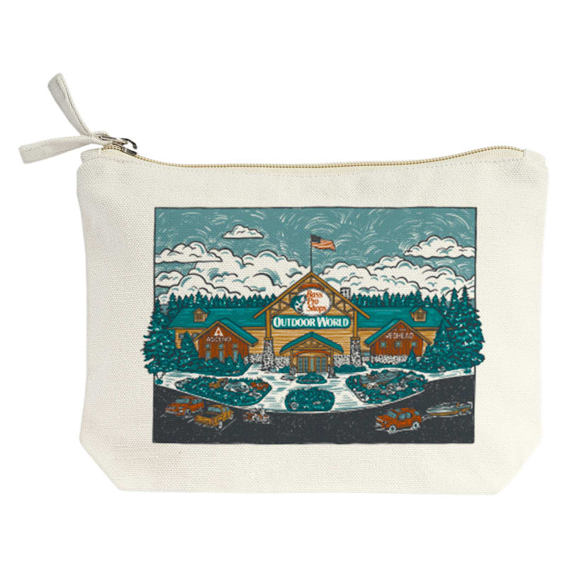 Bass Pro Shops Canvas Zip Pouch
