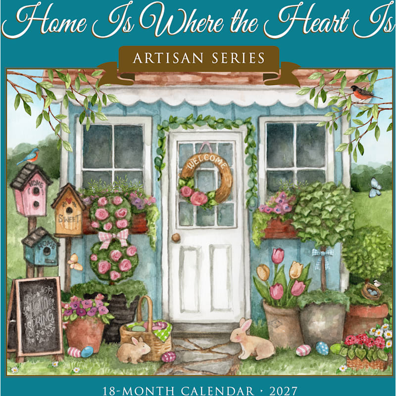 Willow Creek Press 2027 Artisan Series 18-Month Wall Calendar