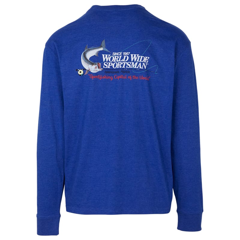 World Wide Sportsman Islamorada Long-Sleeve Pocket T-Shirt
