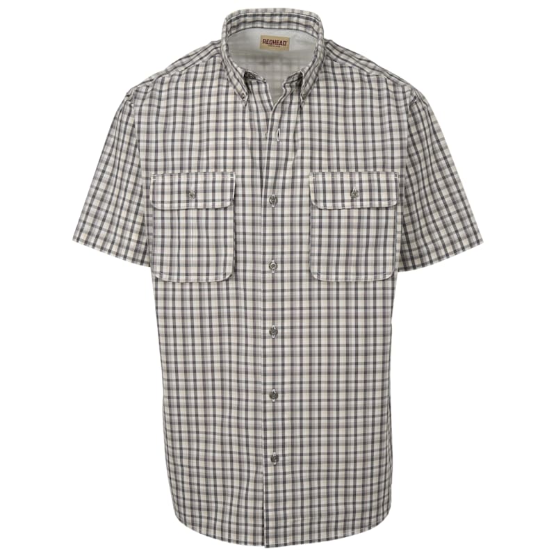 RedHead Spring River Vented-Back Button-Down Short-Sleeve Shirt for Men