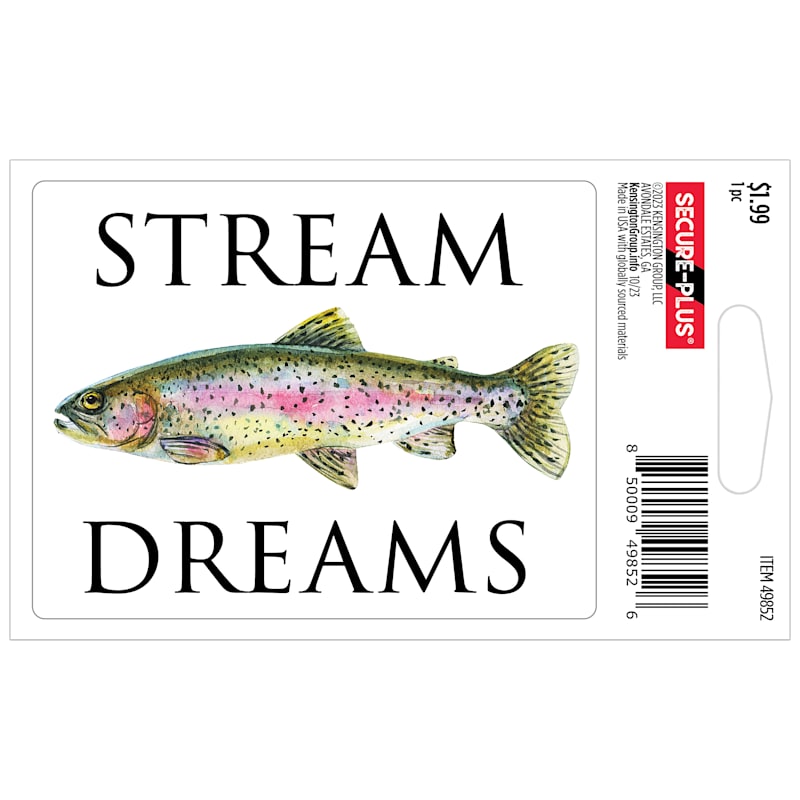 Secure-Plus Stream Dreams Sticker