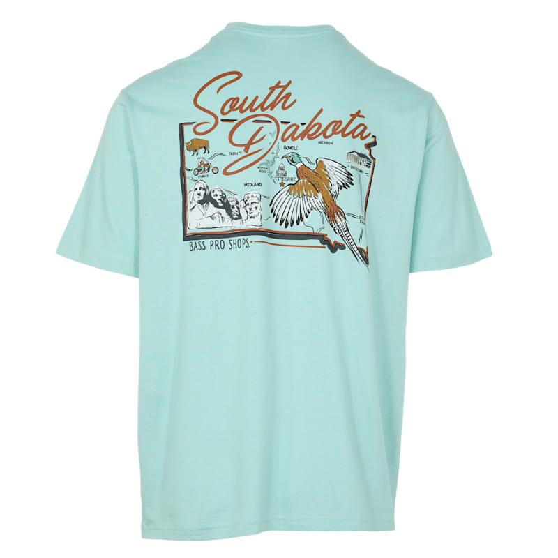 Bass Pro Shops South Dakota Monuments Short-Sleeve T-Shirt for Men