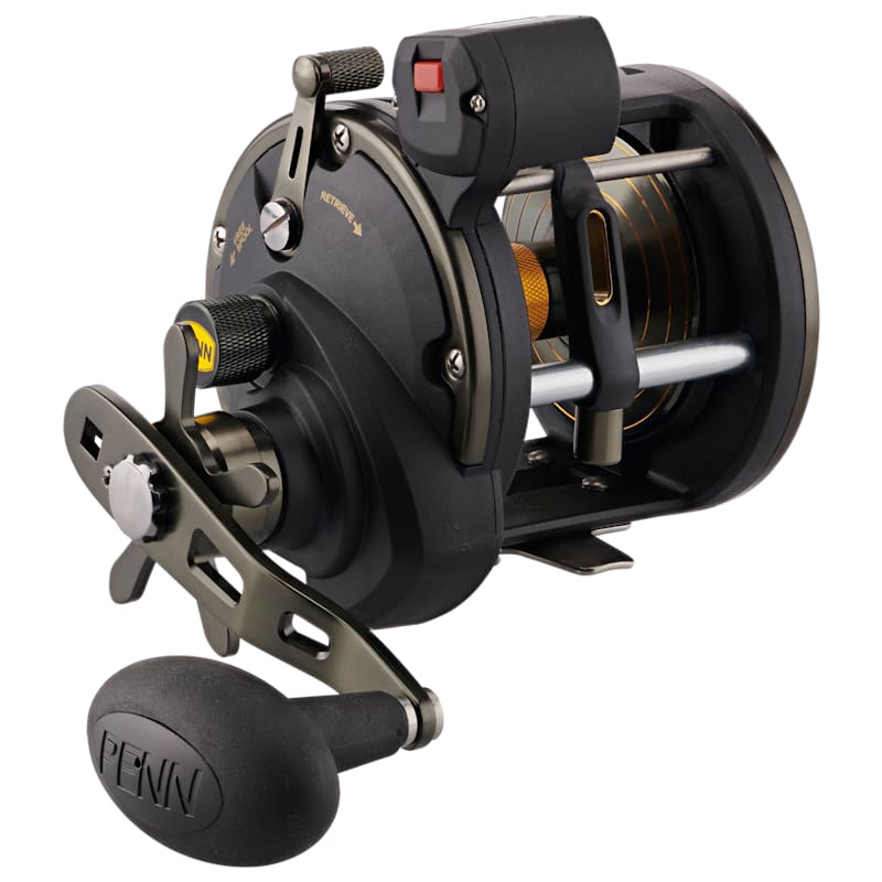 PENN Squall II Line Counter Levelwind Reel