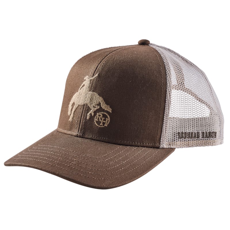 RedHead Ranch Embroidered Bronco Rider Cap