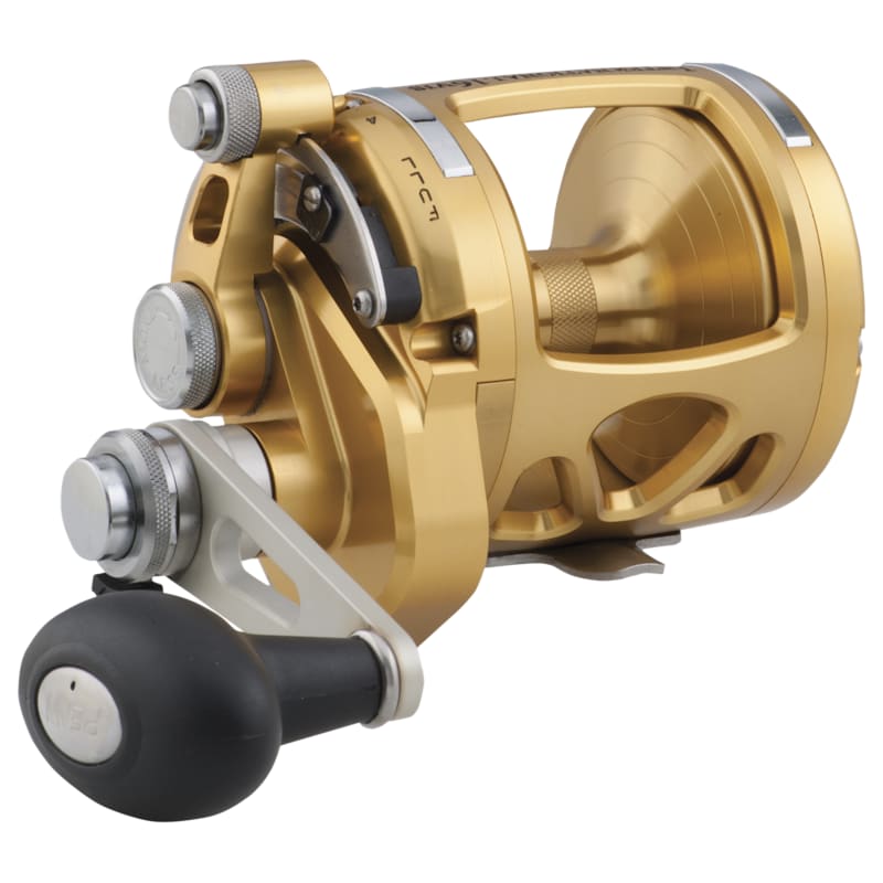 PENN International VIS Gold Two-Speed Lever Drag Reel