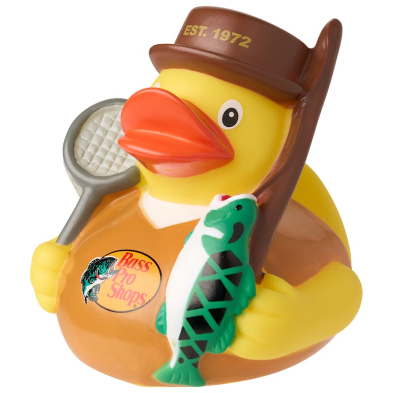 Bass Pro Shops Rubber Duck Fisherman