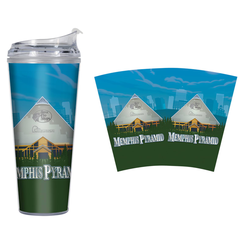 Bass Pro Shops Memphis Pyramid Tumbler