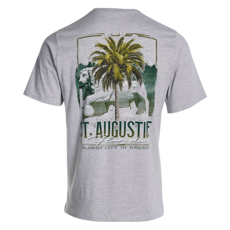 Bass Pro Shops St. Augustine Lion Tree Short-Sleeve T-Shirt