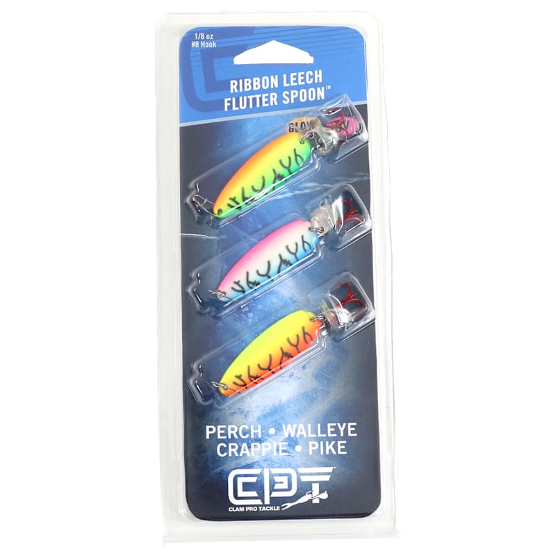Clam Ribbon Leech Flutter Spoon Kit
