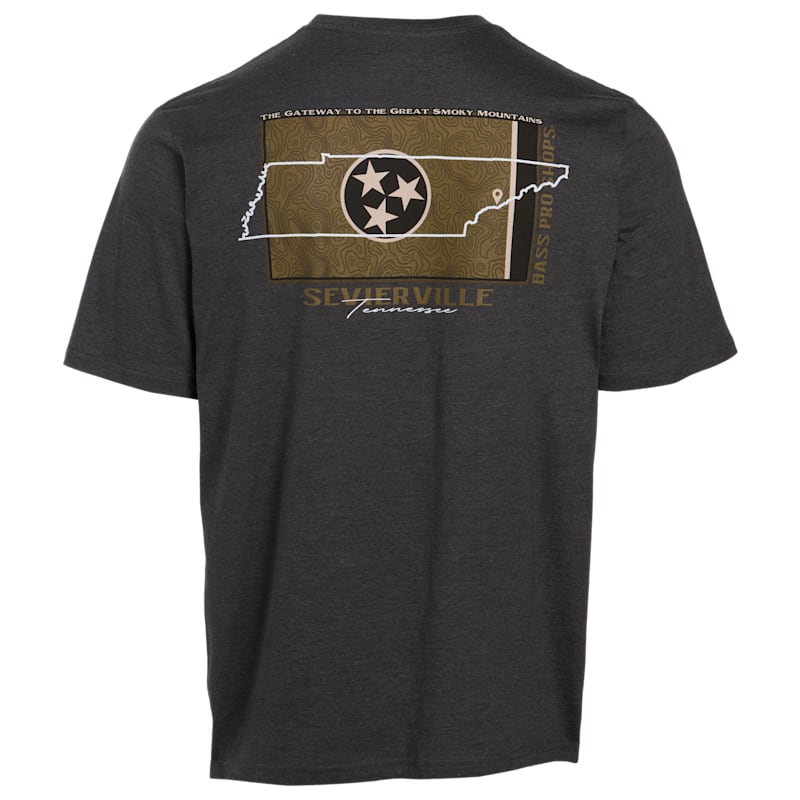 Bass Pro Shops Sevierville Topo State Short-Sleeve T-Shirt