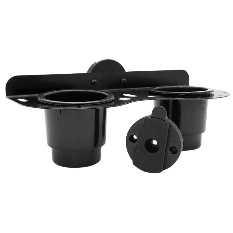 Clam Clamlock Double Cup Holder