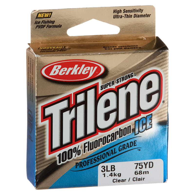 Berkley Trilene 100% Fluorocarbon Ice Fishing Line