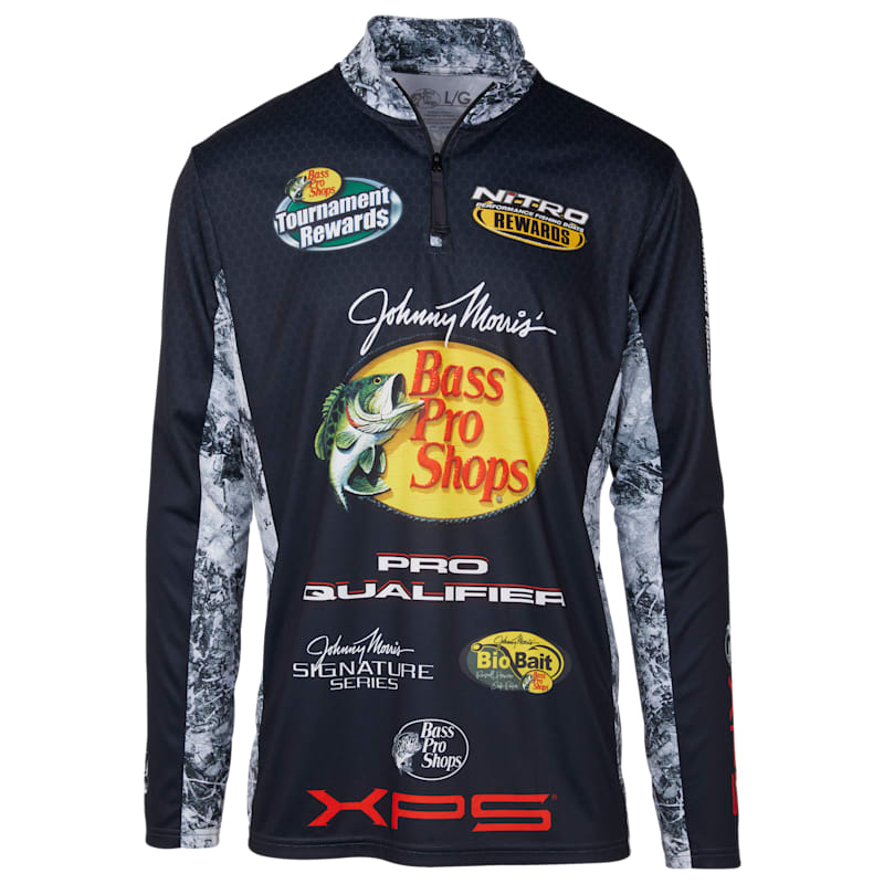 Bass Pro Shops Performance Quarter-Zip Long-Sleeve Fishing Jersey for Men