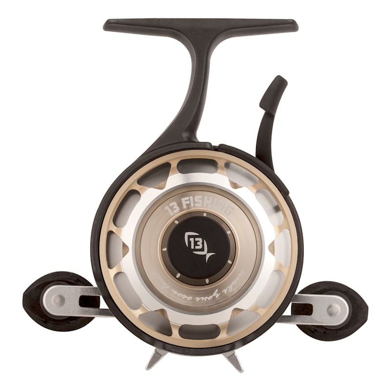 13 Fishing Black Betty FreeFall Carbon Inline Ice Fishing Reel