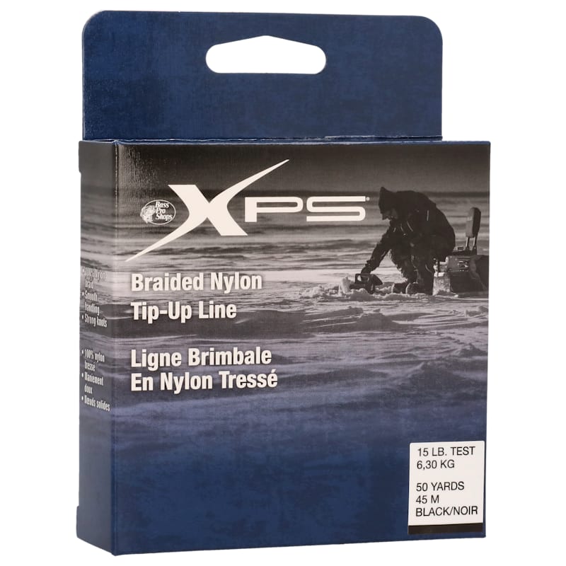 Bass Pro Shops XPS Braided Nylon Tip-Up Line for Ice Fishing