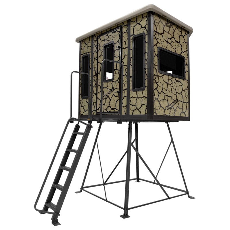 Muddy Penthouse Steel Box Hunting Blind with Elite 5' Tower