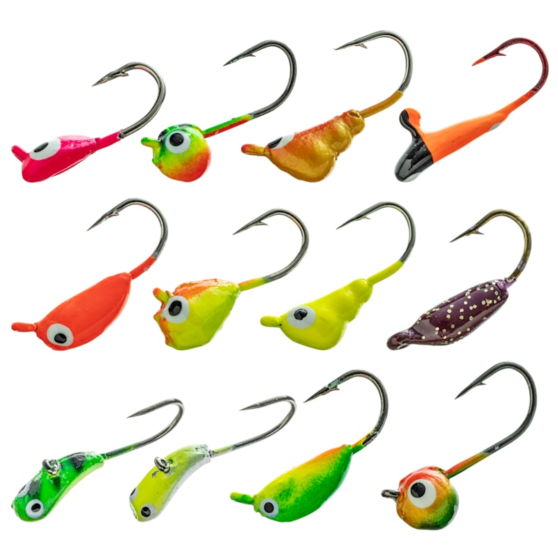 K&E Tackle 24-piece Sitka Ice Jig Kit