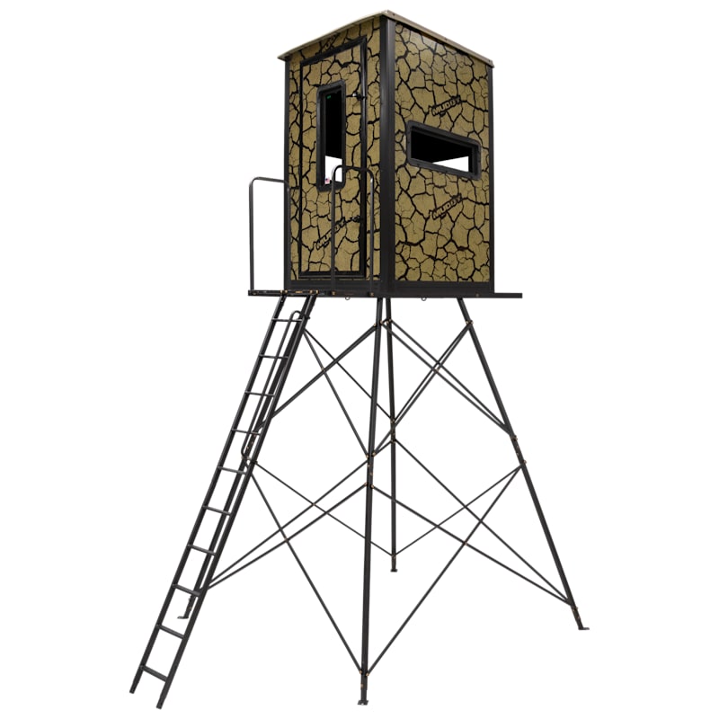 Muddy Gunner Steel Box Hunting Blind with Elite 10' Tower